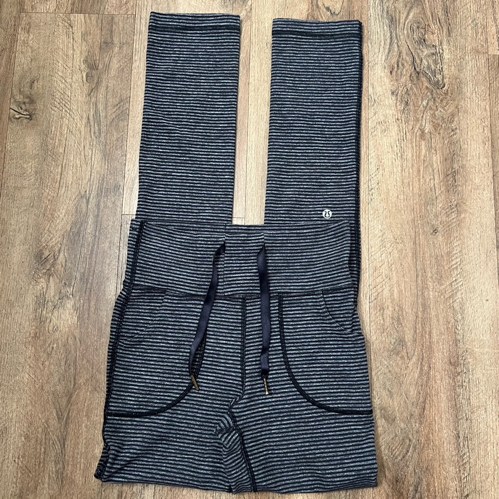Lululemon Skinny Will Pant *Pique Black / Deep Coal Size 6 - Picture 8 of 12